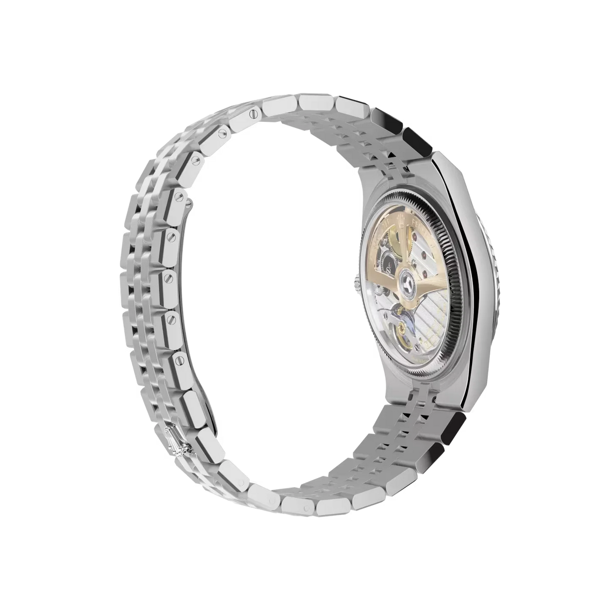 Land-Dweller 36 mm Oystersteel White Gold M127334-0001