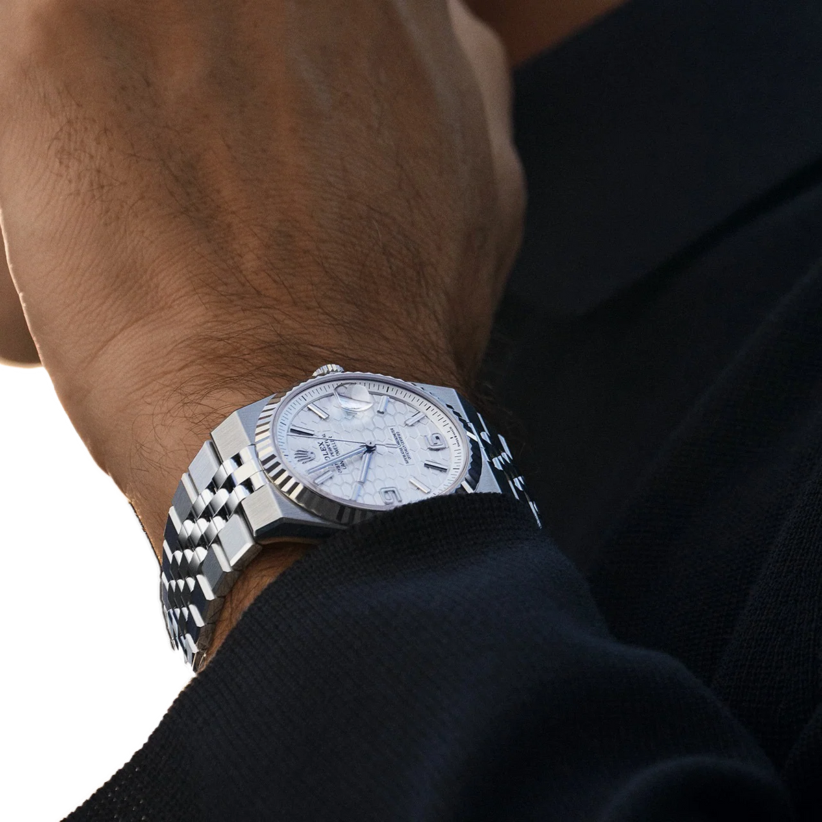 Land-Dweller 40 mm Oystersteel White Gold M127334-0001