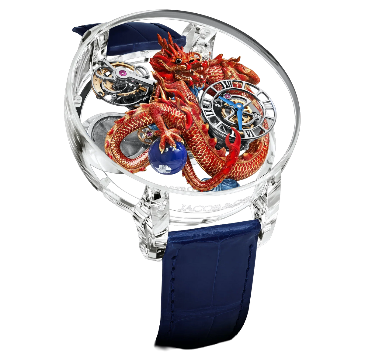 Astronomia Flawless Imperial Dragon 50mm Sapphire Manual Winding AT125.80.DR.UA.B