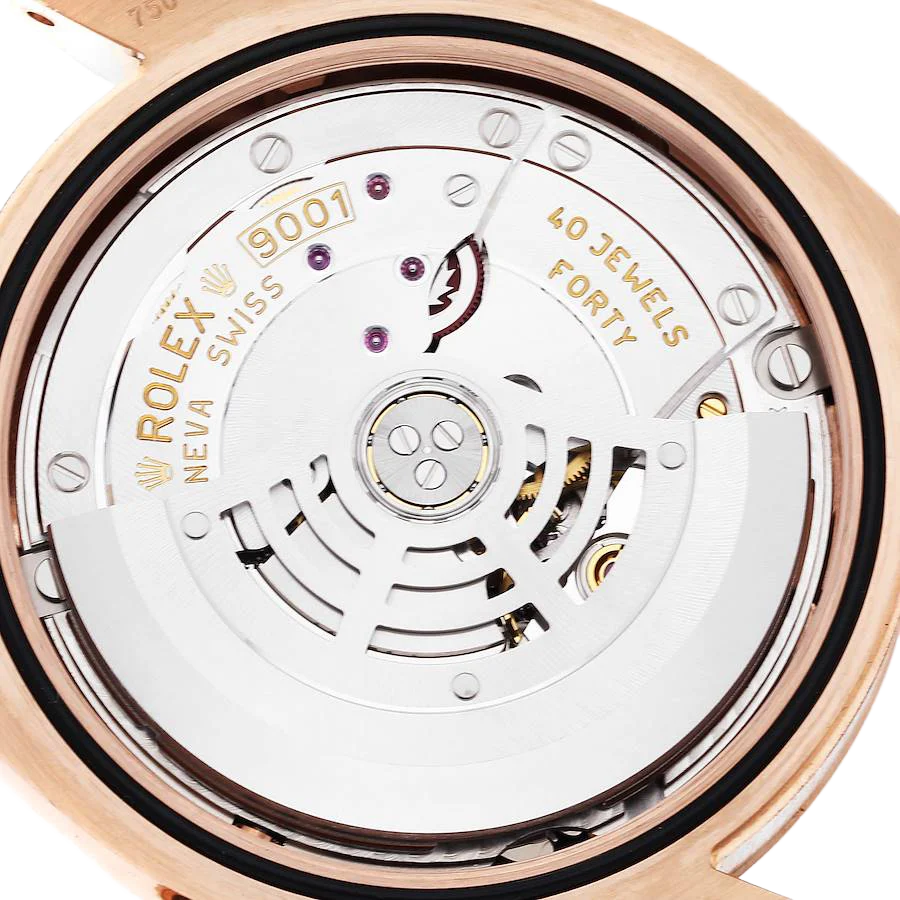 Sky-Dweller 42mm Rose Gold Sundust Dial Mens Watch 326935