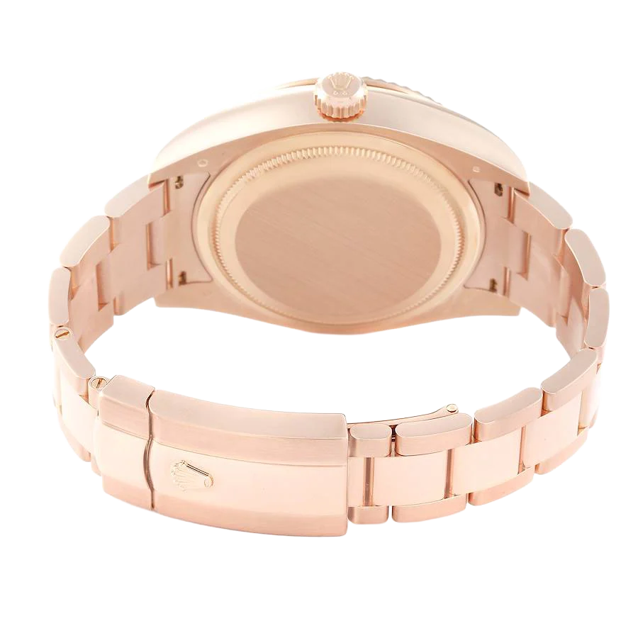Sky-Dweller 42mm Rose Gold Sundust Dial Mens Watch 326935