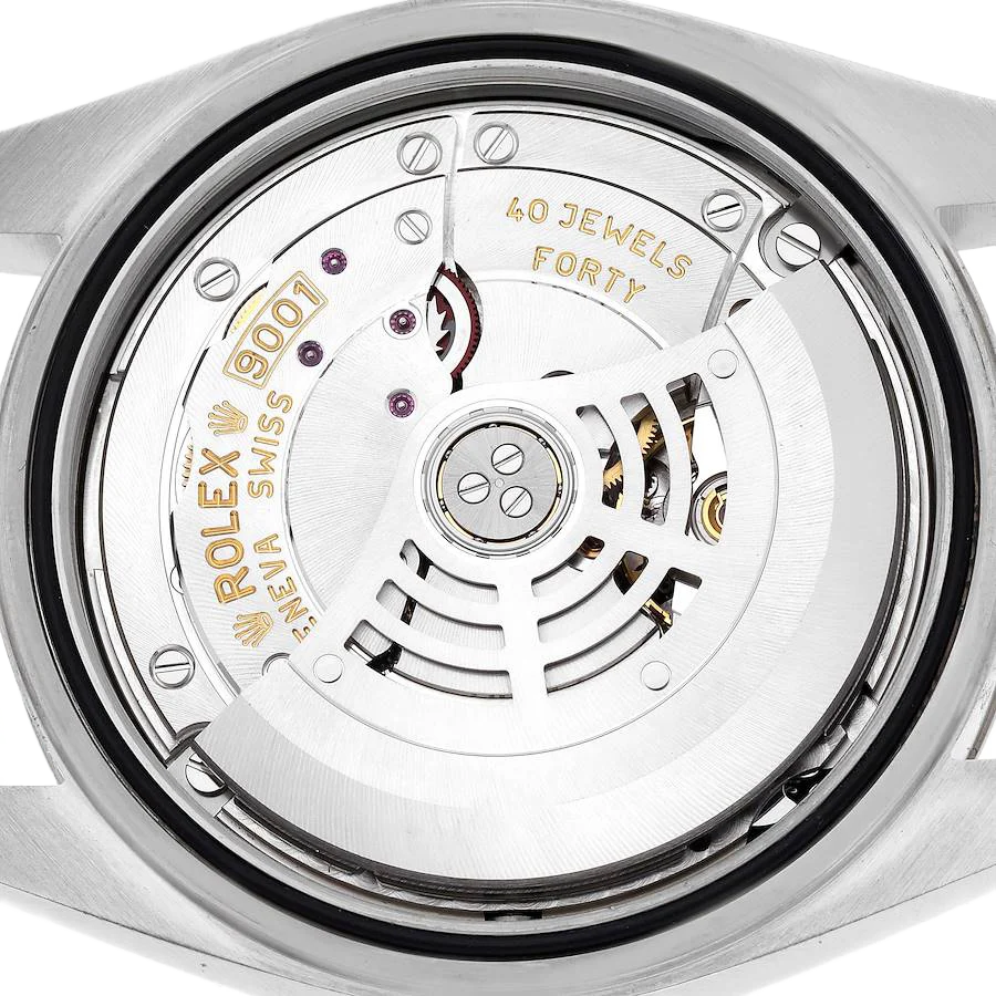 Sky-Dweller 42mm Silver Dial Steel White Gold Mens Watch 326934