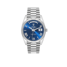 President Day-Date 40mm Blue Dial Platinum Mens Watch 228236
