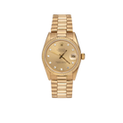 Presidential Rolex Datejust 68278 Fluted Bezel Watch 31mm Diamond Dial
