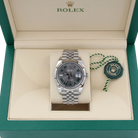 Datejust 41mm 126334 Wimbledon Stainless Steel Slate Dial Oyster