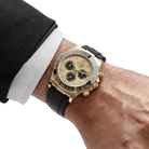 Daytona 40mm Pikachu Yellow Gold Champagne Black Dial 126518LN
