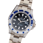 GMT-Master II, Reference 116759SA White Gold Diamond And Sapphire