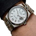 Land-Dweller 40 mm  Oystersteel White Gold M127334-0001