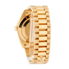 Day-Date 40 228348RBR Yellow Gold Diamond Bezel Champagne Roman Dial