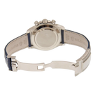 Cosmograph Daytona 40mm 116589SACI White Gold Blue Sapphire Bezel White Mother of Pearl Diamond Dial