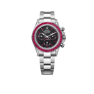 Daytona 126599TRU White Gold Diamond Black Dial Ruby Bezel