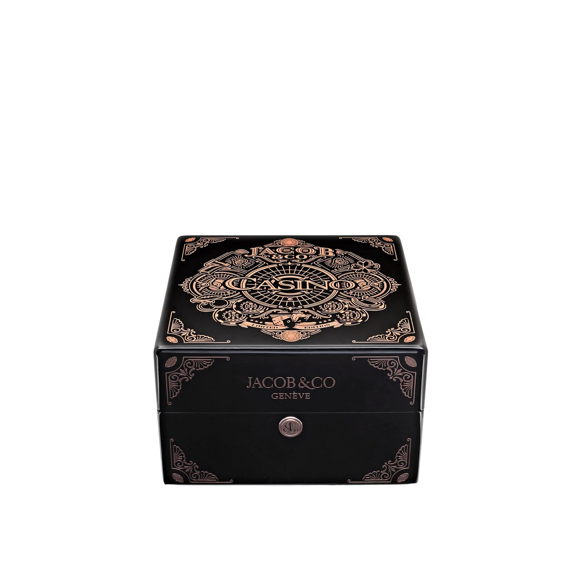 The Casino Tourbillon 44mm CA100.40.AA.AA.ABALA Rose Gold Black Onyx Dial Limited Edition