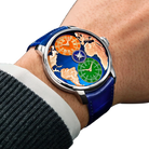 The World Is Yours Dual Time Zone Salman Khan 43mm Stainless Steel Automatic Winding DT100.10.AB.AA.ABALA