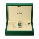Day-Date 40 Yellow Gold Green Roman Numeral Dial Diamond Bezel M228348RBR-0040