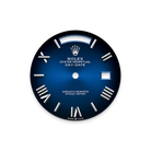 Day-date Oyster Perpetual 40mm White Gold Blue Ombré Dial, Diamond-set bezel M228349RBR-0045