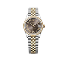 Lady-Datejust 31 mm, Oystersteel, yellow gold and diamonds M278383RBR-0018