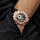 Nautilus 40mm 5980R-001 Chronograph Rose Gold Brown Dial