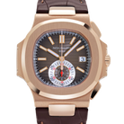 Nautilus 40mm 5980R-001 Chronograph Rose Gold Brown Dial