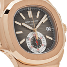 Nautilus 40mm 5980R-001 Chronograph Rose Gold Brown Dial