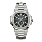 Nautilus 40mm 5726/1A-001 Annual Calendar Moon Phases Stainless Steel Gray Dial