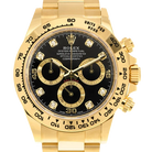 Daytona 40mm 116508 Cosmograph Daytona 18K with Black Dial