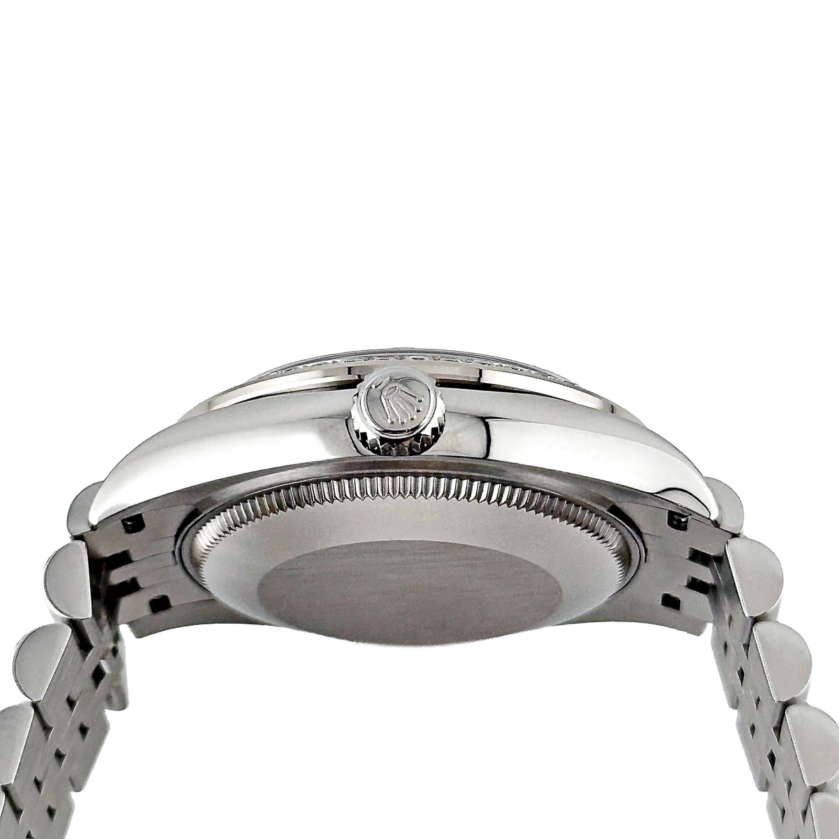 Lady-Datejust 31mm 278384RBR Stainless Steel Diamond Bezel Violet Roman Dial Jubilee