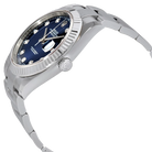 Datejust 41mm Oystersteel and white gold, blue and diamond-set dial 126334-0015