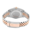 Datejust 41 Steel Everose Gold Sundust Diamond Dial Mens Watch 126331
