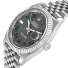 Datejust 41mm 126334 Wimbledon Stainless Steel Slate Dial Oyster