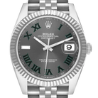 Datejust 41mm 126334 Wimbledon Stainless Steel Slate Dial Oyster