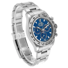 Daytona Blue Dial 40mmWhite Gold Chronograph Mens Watch 116509