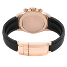 Daytona 40mm Rose Gold Oysterflex Mens Watch 116515LN
