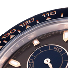 Daytona 40mm Rose Gold Oysterflex Chocolate Dial Mens Watch 116515