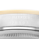 Daytona Steel Yellow Gold Champagne Dial Mens Watch 126503