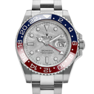 GMT-Master II Pepsi White Gold Meteorite Dial 126719BLRO-0002 New