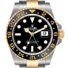 GMT Master II 40mm Steel Yellow Gold Mens Watch 116713