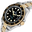GMT Master II 40mm Steel Yellow Gold Mens Watch 116713