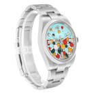 Oyster Perpetual 41mm Celebration Dial Steel Mens Watch 124300