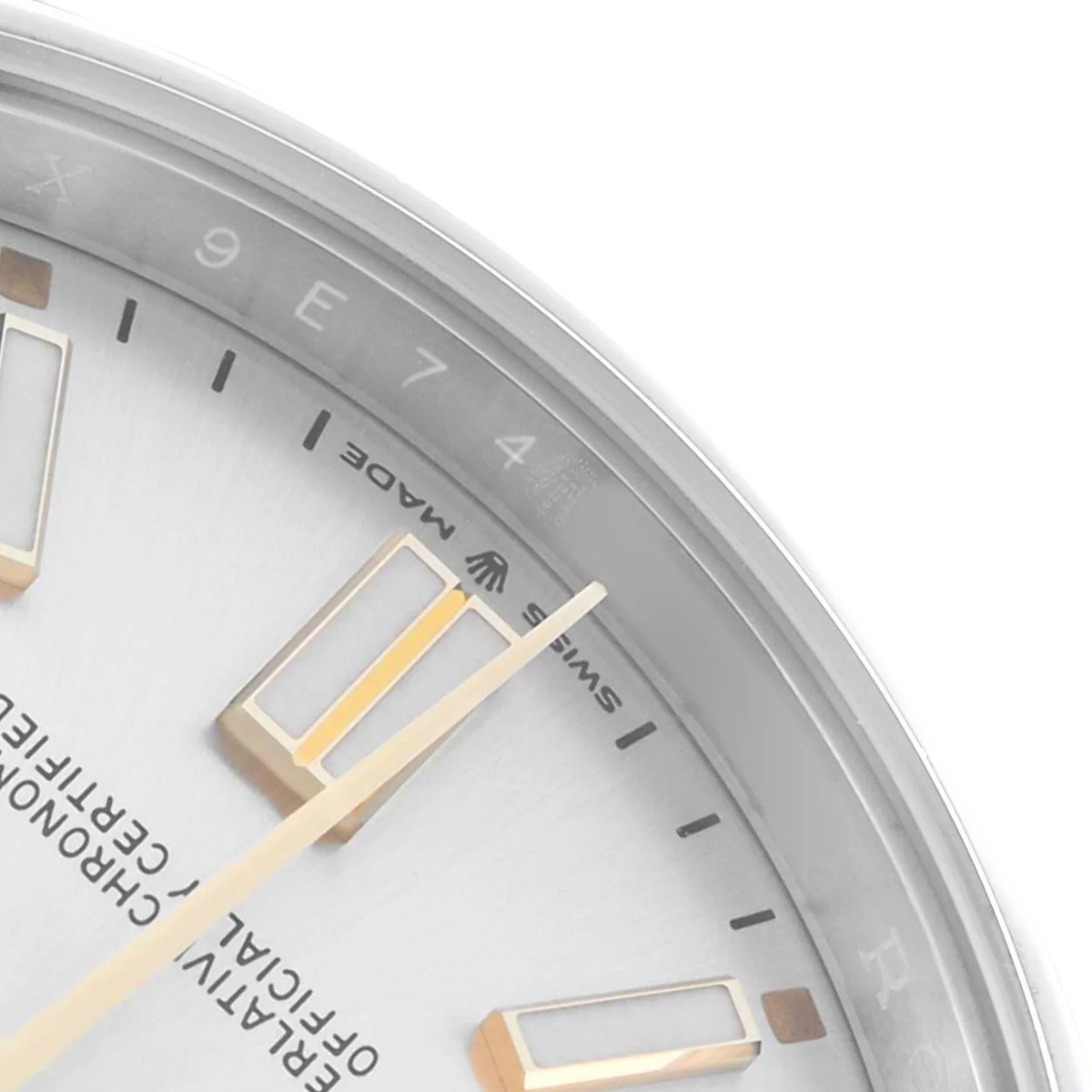 Oyster Perpetual 41mm Steel Silver Dial Mens Watch 124300