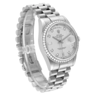 President Day-Date 36mm Platinum Diamond Mens Watch 118346