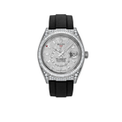 Sky-Dweller 42mm 18K White Gold Meteorite Dial Diamond Watch 326259TBR