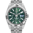 Sky-Dweller Stainless Steel Green Dial Jubilee 336934-0002 New