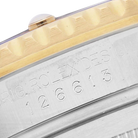 Submariner 41mm Steel Yellow Gold Blue Dial Mens Watch 126613