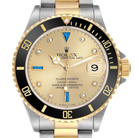 Submariner Steel Yellow Gold 40mmDiamond Serti Mens Watch 16613