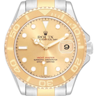 Yachtmaster 40mm Steel Yellow Gold Champagne Dial Mens Watch 16623
