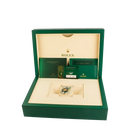 Day-Date 40 228348RBR Yellow Gold Diamond Bezel Champagne Roman Dial